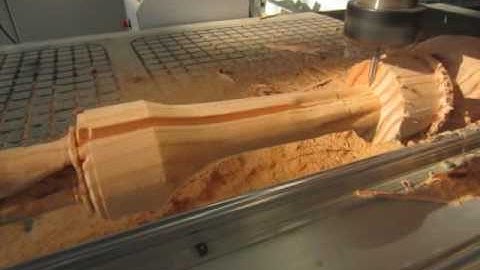 cnc router 1325 with 4th axis rotary device