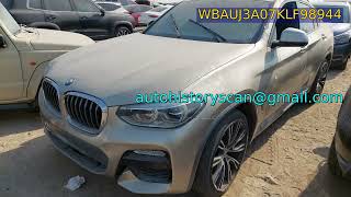 WBAUJ3A07KLF98944 BMW X4 2019