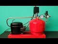 DIY Silent Air Compressor make of fridge motor