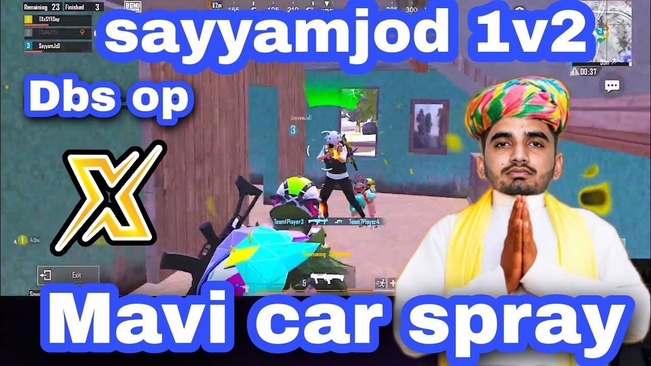 Tx Op performance |sayyamjod 1v2 RTR with dbs| Mavi car spray 