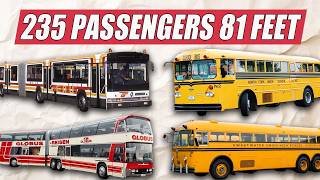 10 Forgotten Giant Buses Bigger Than You Think