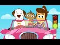 Driving In My Car Song | The Little Red Car Song | Original Kids Songs by HooplaKidz
