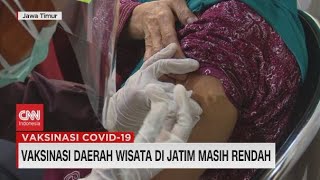Vaksinasi Daerah Wisata di Jatim Masih Rendah