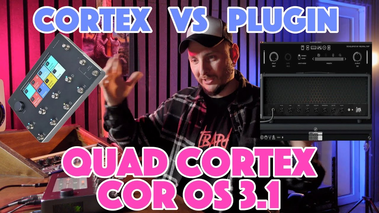 CorOs 3.1 | Quad Cortex vs Plugin | Gojira QC vs Gojira Plug-in - YouTube
