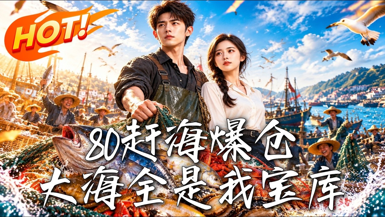 🔥被未婚妻当众羞辱后，他一网撒下，十海里鱼虾疯狂涌来，昔日仇人彻底傻眼！《80赶海爆仓，大海全是我宝库》#盛世短剧#短剧#AI短剧#逆袭#漫剧#玄幻#修仙#搞笑#甜宠