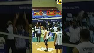 Sri Lankan Middle Hitter Explosive Net Warm-Up | CAVA Club Championship Maldives 2025.