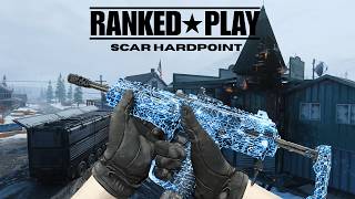 SCAR HARDPOINT ON BO7 RANKED GAMEPLAY