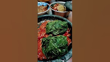 Thumbnail of Sambel Terasi lalapan daun singkong ikan asin cocok