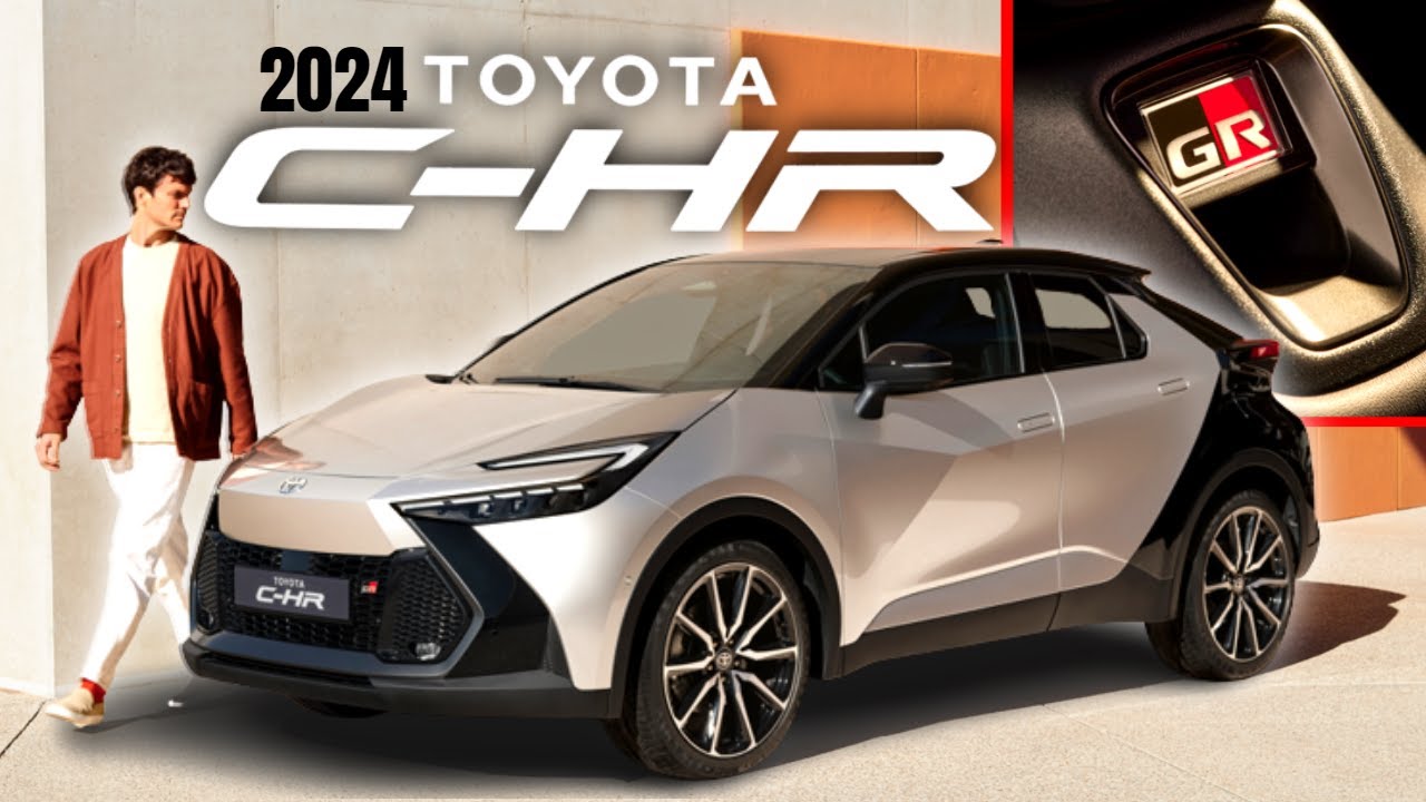all new 2024 Toyota C-HR GR Sport PHEV reveal REVIEW - YouTube