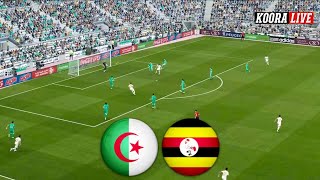 بث مباشر مباراة الجزائر ضد أوغندا اليوم تصفيات كأس العالم إفريقيا 2026 | PES Gameplay screenshot 2