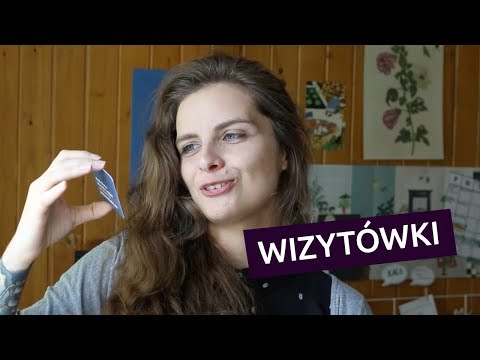 Wideo: Jakie Są Rodzaje Wizytówek