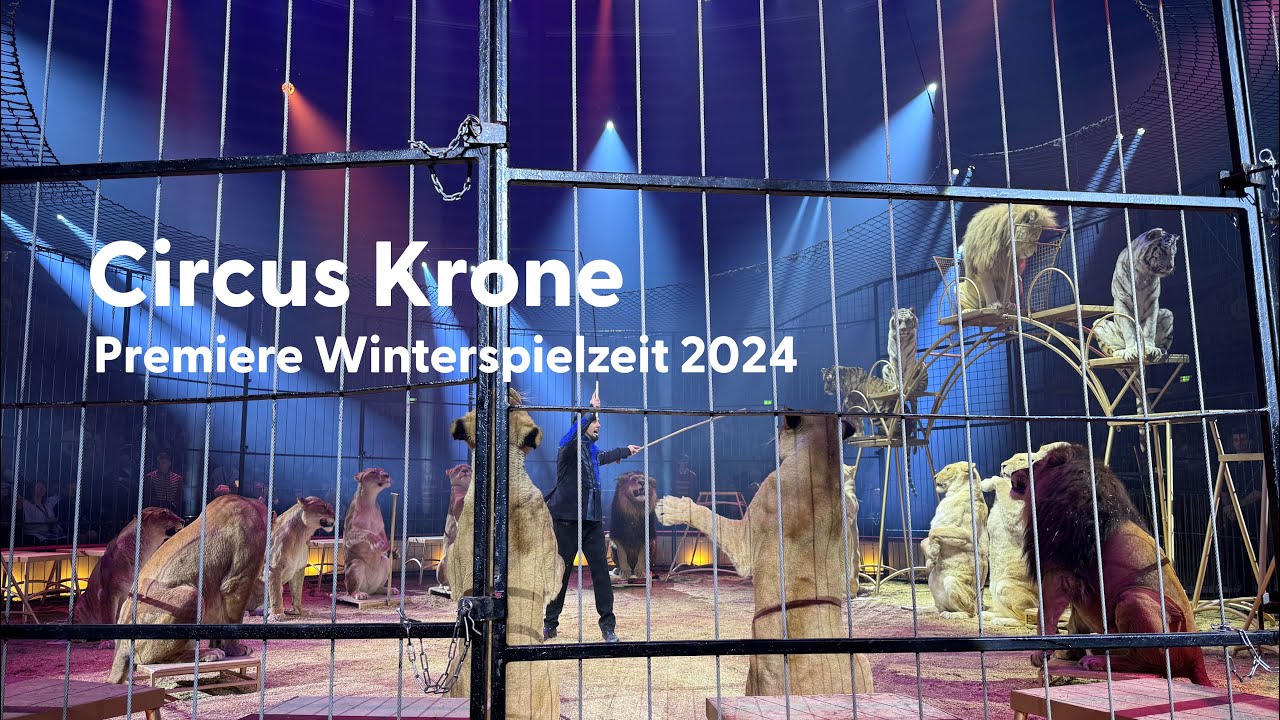 Zirkus Charles Knie gastiert mit 100.000 Liter-Wasser-Show in Kiel