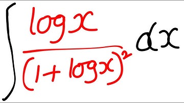 Calculus : Integration- Integral of  log x / (1 + log x)^2
