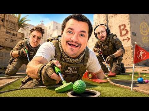 Vi Spiller Mini Golf, men det er i Counter-Strike..