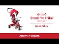 4in1 stroll n trike assembly  radio flyer