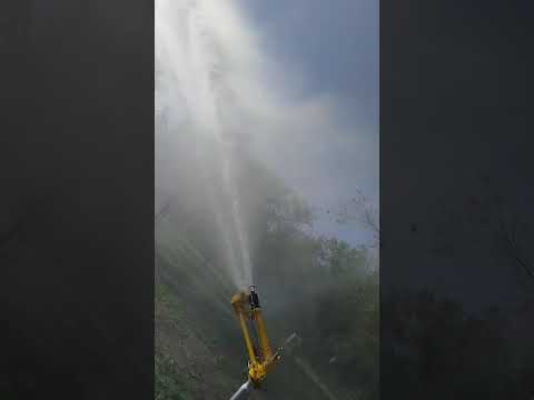 Спринклер пушка FL- 40  с триногой, видео 1