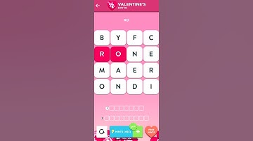 Wordbrain 2 Valentines Event (Day 10) | Wordbrain 2 Answers