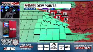 A very hot Wednesday ahead with clouds and sun | 7/29 AM screenshot 5