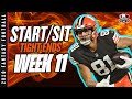 2020 Fantasy Football Advice - Week 11 Tight Ends - Start or Sit? Every Match Up