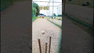 Slow Motion Off Spin Release! 🤯🏏 #Shorts #Cricket #offspinbowling #bowling