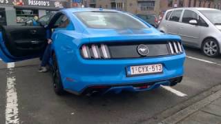 Ford Mustang 2.3 Ecoboost With Roush Performance Axle Back Exhaust System Revs