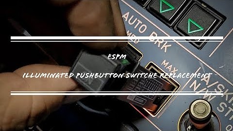 How to replace Illuminated Pushbutton Switches