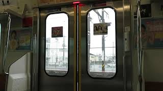 常磐線　E531系K410編成　羽鳥駅でのドア開閉　2021.07.04