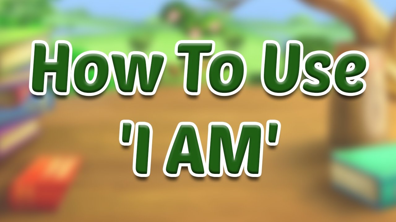 learn how to use 39 i am 39 in sentences verb basic what is action verb