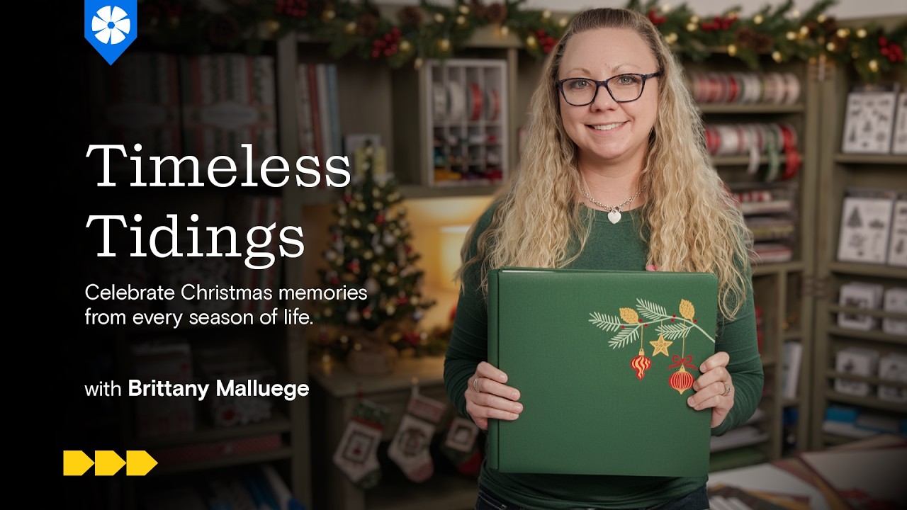 Christmas Scrapbook Ideas | Timeless Tidings by Creative Memories