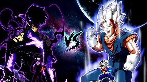 Sung Jin Woo OP (Solo Leveling) VS Vegito V2 OP (all form) in Jump Force Mugen