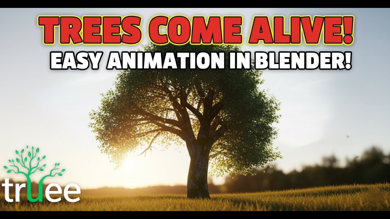 Truee - How to animate trees in Blender - YouTube