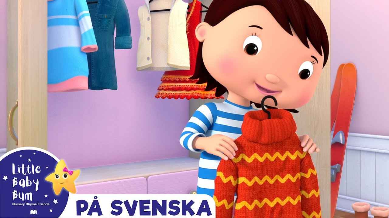 Klä på mig själv | Little Baby Bum - Svenska | Swedish Cartoons for Kids | Barnvisor