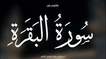 صلاة القيام ٢ رمضان 1446هجري| القارئين عبد الرحمن فضل، طلال حسين