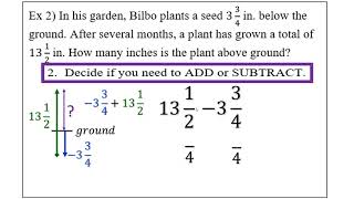 Topic 4 Rational Numbers Word Problems Lesson