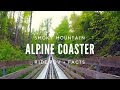Ride The Smoky Mountain Alpine Coaster! POV (HD Quality)