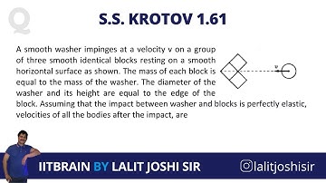 Krotov 1.61 | JEE Advanced | by Lalit Joshi Sir