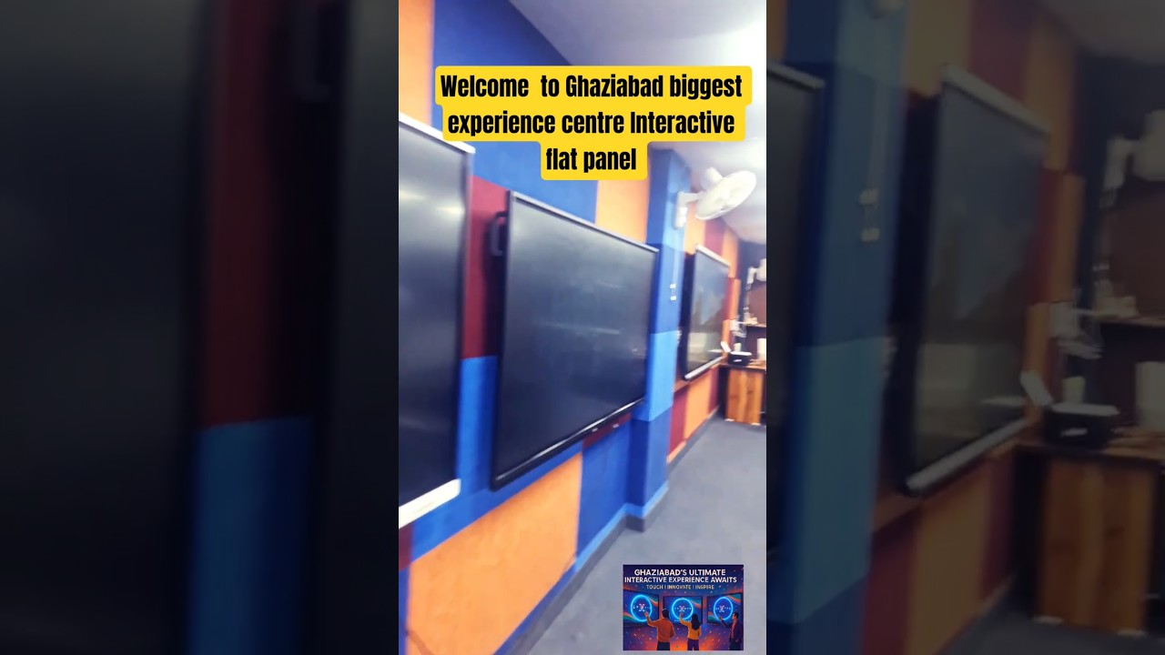 Interactive Flat panel Experience center