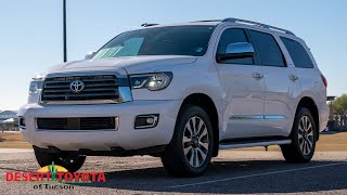 2020 Toyota Sequoia Limited 4x4 POV [Test Drive] Toyota Sequoia Limited Nightshade Full Walk Around Test Drive