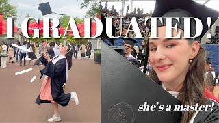 GRADUATE GRAD SCHOOL WITH ME! 🎓👗 Fashion Studies @ Parsons School of Design | graduation vlog 2024
