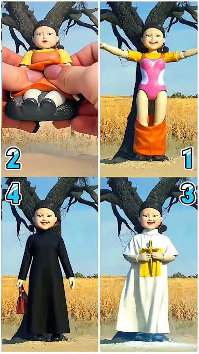 Cute doll 🧸 86 #squidgame #squidgameplot  #ruinedbyAi #shortsviral #cute #squidgame3 #squidgame2
