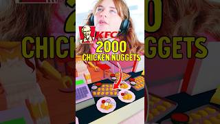 Ordering 2000 Nuggets at our KFC Chicken Shop  #roblox #norrisnuts #bloxburg