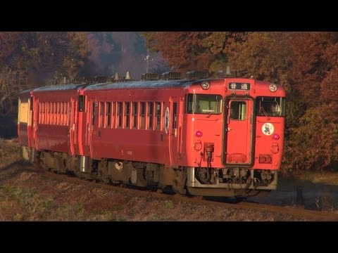 キハ40 1004+1005+1003など（烏山線）