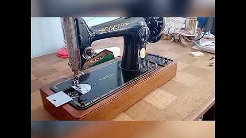 threading the bobbin on singer 201