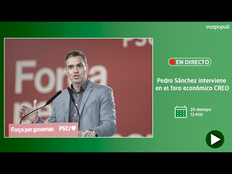 🔴 EN DIRECTO | Comparecencia de Pedro Sánchez