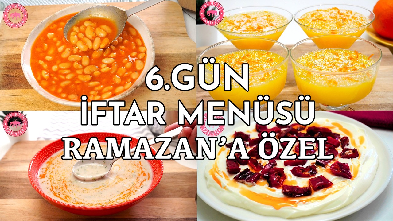 6. GÜN İFTAR MENÜSÜ 🏆 EKONOMİK ve KOLAY İFTAR YEMEKLERİ | Ramazan Tarifleri | Nefis Yemek Tarifleri