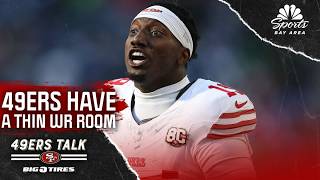 How will 49ers deal with WR depth after Deebo Samuel injury? | 49ers Talk | NBC Sports Bay Area