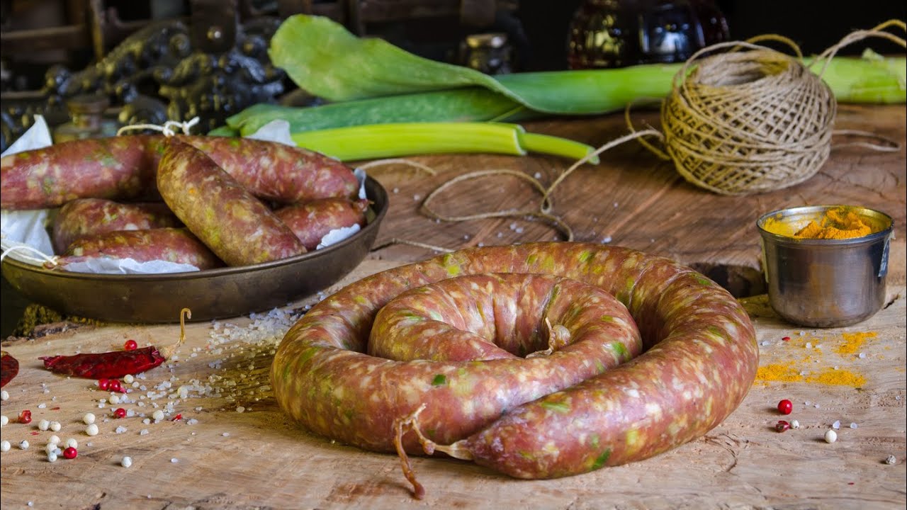 Σπιτικά λουκάνικα με πράσο, γευστικά, ζουμερά και πανεύκολα!