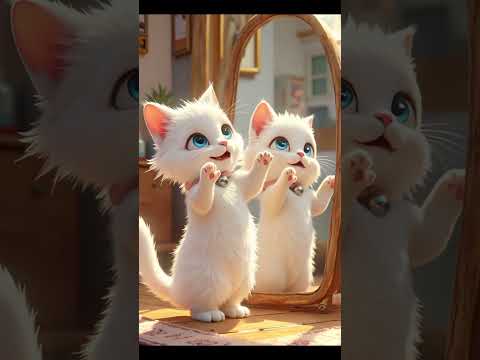 "Coco vs Mirror… Aur Billi Ka Bhoot! 😂🐱 #shorts”