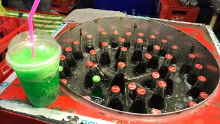 ทำโค้กวุ้น โค้กวุ้นแบบนี้ ก็กำไรดีเหมือนกันนะ | Coca Cola Slushie Thai Street Food