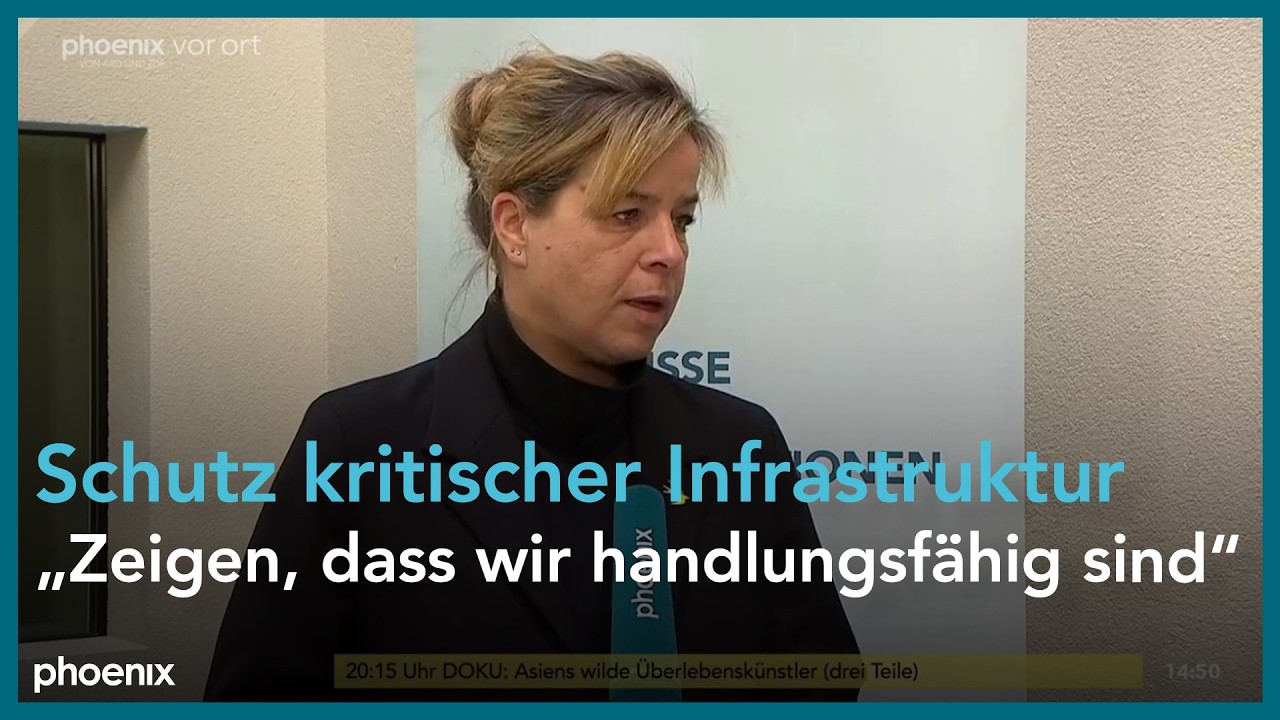 Mona Neubaur zum Schutz kritischer Infrastruktur am 06.03.26